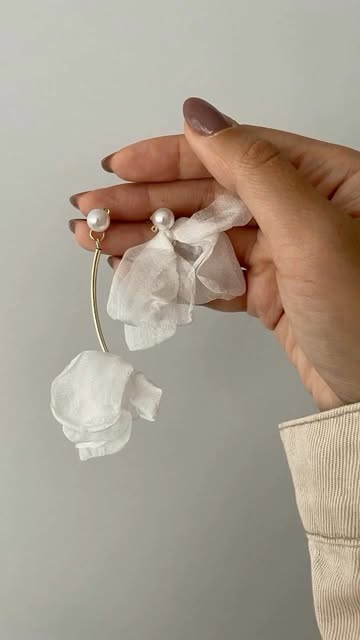 گوشواره پارچه ای